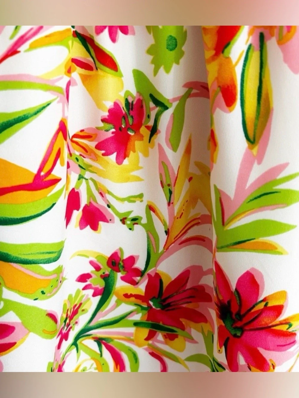 NWT J Crew Tropical Floral Seaside Cami Dress Spaghetti Strap Dress w/Pockets 14